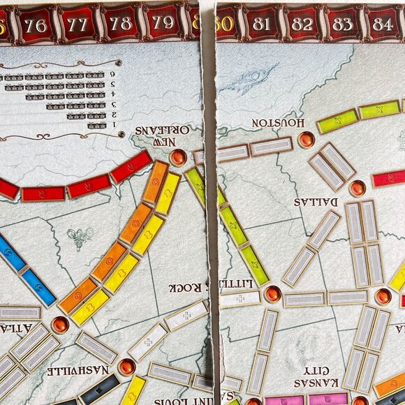 Ticket To Ride Board Game By Days Of Wonder Ages 8+ 2-5 Players Pre-owned - Picture 4 of 5